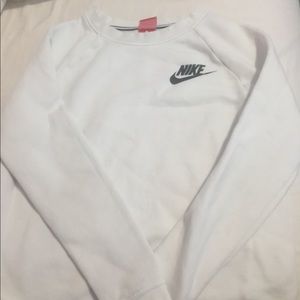 White Nike Sweatshirt